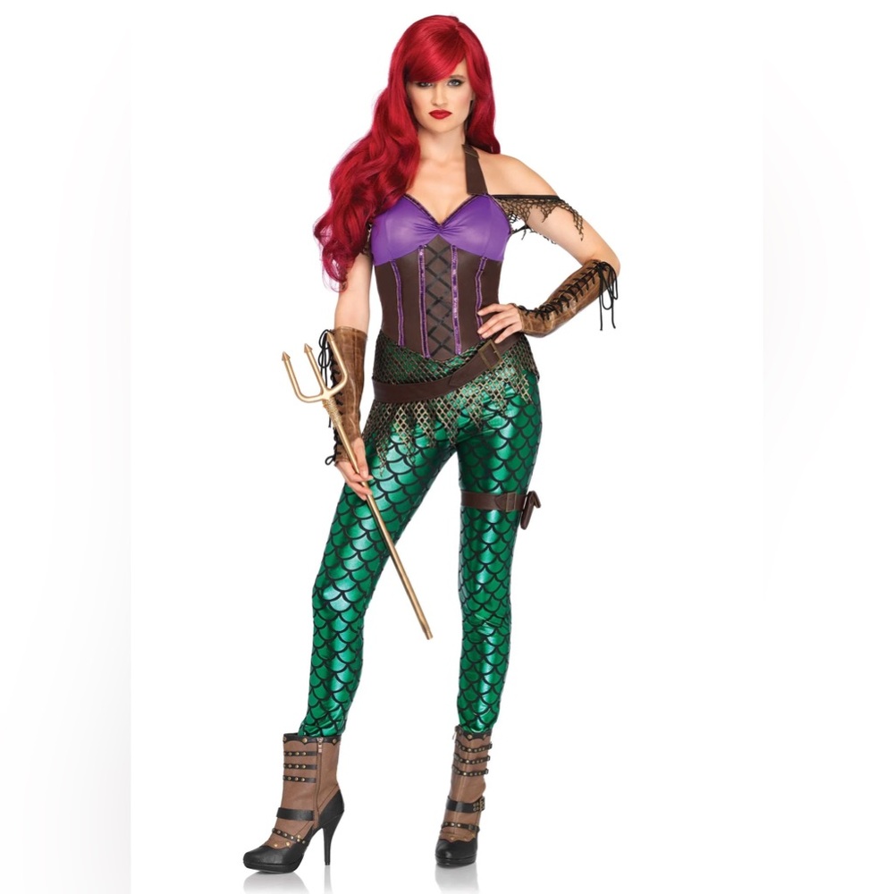NWT Leg Avenue Rebel Mermaid Costume